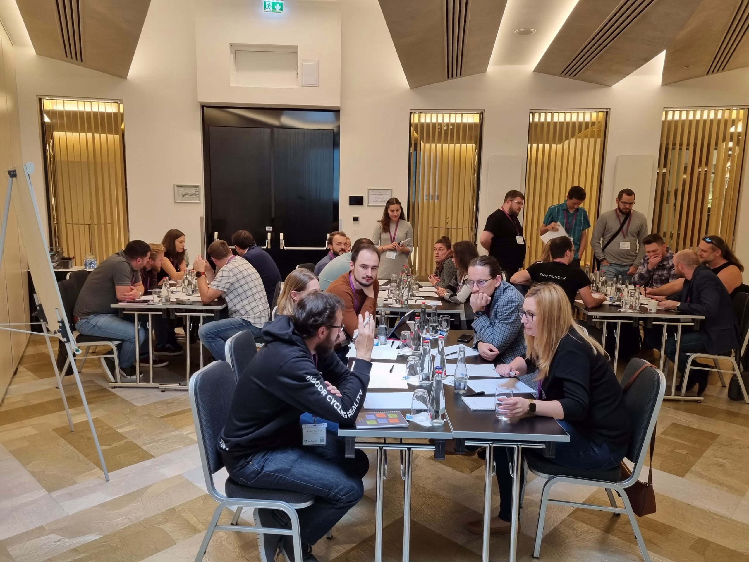 Teams bei der gemeinsamen PI-Planning Session